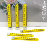 10pcs Mini Long Ruler Acrylic Earring Charms Keychain DIY Jewelry Make