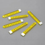 10pcs Mini Long Ruler Acrylic Earring Charms Keychain DIY Jewelry Make