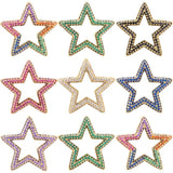 Micro Pave Zircon Love Heart Charms For Jewelry Making