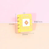 10Pcs European Book Skull Skeleton Star Charms For Jewelry Making