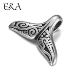 316L Stainless Steel Fishtail Hook Charms for Jewelry DIY