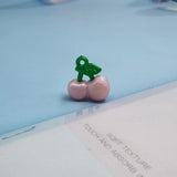 10pcs Resin Red Pink Cherry Charms Pendant DIY Jewelry Making C488-1