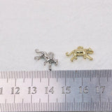 20pcs 20*10mm Leopard Zinc Alloy Jewelry Charms Pendant for Women Girls