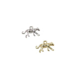 20pcs 20*10mm Leopard Zinc Alloy Jewelry Charms Pendant for Women Girls