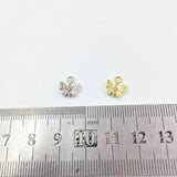 20pcs 9mm Butterfly Rhinestone Coin Necklace DIY Jewelry 2 Colors