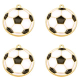 20Pcs Basketball Sports Soccer Pendant Handmaking Earring Necklace Charms