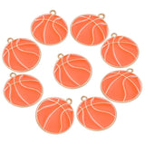 20Pcs Basketball Sports Soccer Pendant Handmaking Earring Necklace Charms