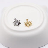 5pcs Stainless Steel Round Charms Pendant DIY Necklace Earrings Bracelets