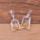 10Pcs Goldfish Ocean Bag Charms for Jewelry Making Earrings Bracelets DIY