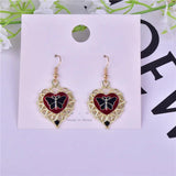 10pcs Gothic Butterfly Charms for DIY Jewelry Making