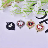 10pcs Gothic Butterfly Charms for DIY Jewelry Making