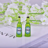 10pcs Wine Bottle Resin Charms Pendant DIY Jewelry Findings Supplies