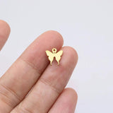 10pcs Bee Charms Pendant Unfading 2 Colors