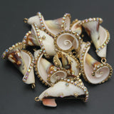Shell Pendant Mother OF Pearl Beads DIY Necklace Earrings