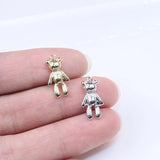 20pcs Pretty Bear Zinc Alloy DIY Charms Pendant for Jewelry Making