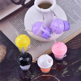 6pcs Big Size 3D Bear Charms for Earring Keychain DIY