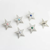 Decorative CONCHO Buttons Charms Pendants for Clothes