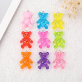 15pcs/Lot 23*32mm Resin Bear Charms DIY Jewelry Findings