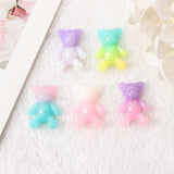 15pcs/Lot 23*32mm Resin Bear Charms DIY Jewelry Findings