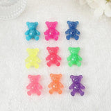 15pcs/Lot 23*32mm Resin Bear Charms DIY Jewelry Findings