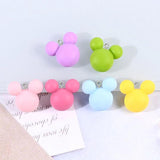 20Pcs Mouse Head Resin Charms for DIY Jewelry Making Earrings Necklace