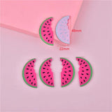 10 Watermelon Acrylic Charms Resin Pendant Jewelry Craft DIY