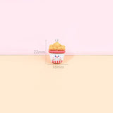 10pcs Potato Chips Cookie Biscuits Popcorn Pendant Charms