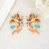 10Pcs Angel Charms Acrylic Cupid Wings For DIY Jewelry Making