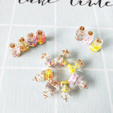 10pcs Resin Candy Bottle Charms DIY Pendants Craft Earrings Bracelet Dangle