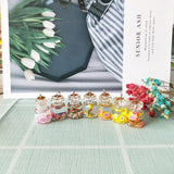 10pcs Resin Candy Bottle Charms DIY Pendants Craft Earrings Bracelet Dangle