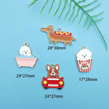 Cartoon Dog Earring Pendant for DIY Jewelry Making