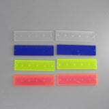 10/16pcs Mini Triangle Ruler Acrylic Charms for DIY Jewelry