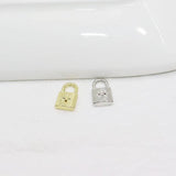 20pcs Lock Zinc Alloy Jewelry DIY Charms Pendant 2 Colors