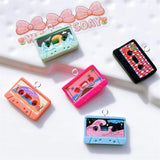 10Pcs Vintage Sea Wave Tape Charms Resin Pendant Charm DIY Earrings Keychain