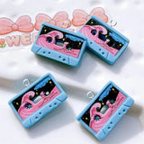 10Pcs Vintage Sea Wave Tape Charms Resin Pendant Charm DIY Earrings Keychain