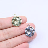20pcs 16mm Star Hammer Coin Zinc Alloy Charms Pendant Jewelry DIY Necklace