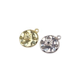20pcs 16mm Star Hammer Coin Zinc Alloy Charms Pendant Jewelry DIY Necklace