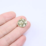 20pcs 16mm Star Hammer Coin Zinc Alloy Charms Pendant Jewelry DIY Necklace