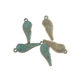 10Pcs Sea Horse Charms for DIY Necklace Making Patina Greek Animal Pendants