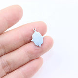 5pcs Oval Star Coin Charms Pendant DIY Necklace Earrings Bracelets