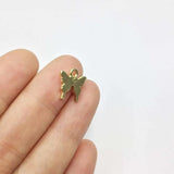 20pcs 12mm Butterfly Gold/Silver Plated Bee Charms Pendant DIY Jewelry