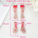 10Pcs Blood Feet & Hands Horror Halloween Charms for DIY Jewelry Making
