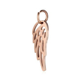 10Pcs Wing Charms Stainless Steel SIilver DIY Jewelry Making Necklace Bracelet