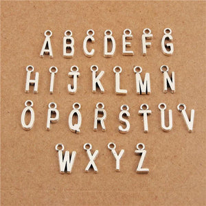 3 Sets Mixed Initial Charms, 26 Alphabet Charms For Bracelets, Jewelry Making