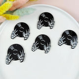 10pcs Ghost Hand Play Dish Acrylic Charms Earring Accessory DIY Halloween