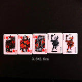 10pcs Acrylic Playing Card Earring Charms Keychain DIY Jewelry Making
