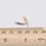 20pcs 16*4mm Pepper Coin DIY Jewelry Charms Pendant