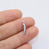 20pcs 16*4mm Pepper Coin DIY Jewelry Charms Pendant