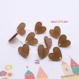 10pcs Acrylic Oil Painting Rabbit Earring Charms Animal Keychain Pendant