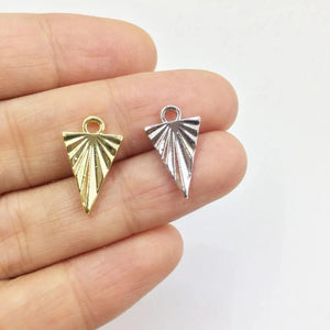 20pcs Zinc Alloy Triangle Rectangle Coin Jewelry Set